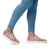 Zapatillas de lona sin cordones para mujer"mjm style"