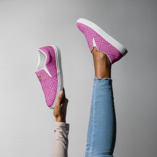 Zapatillas de lona sin cordones para mujer"Salóni"