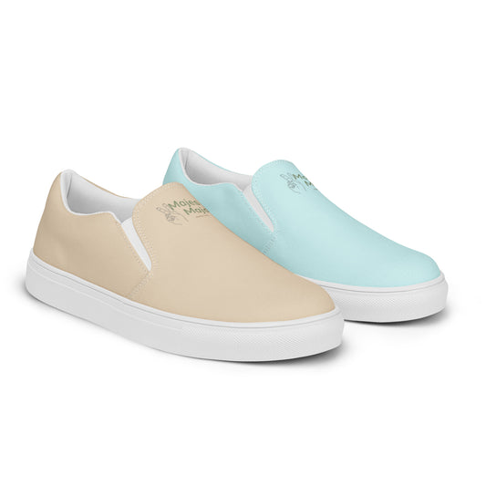 Zapatillas de lona sin cordones para mujer"Burha"